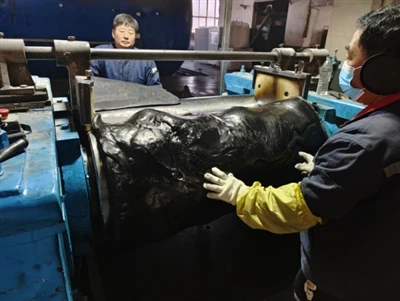 Postopek mešanja naravnega kavčuka